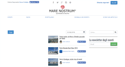 Desktop Screenshot of marenostrum.it